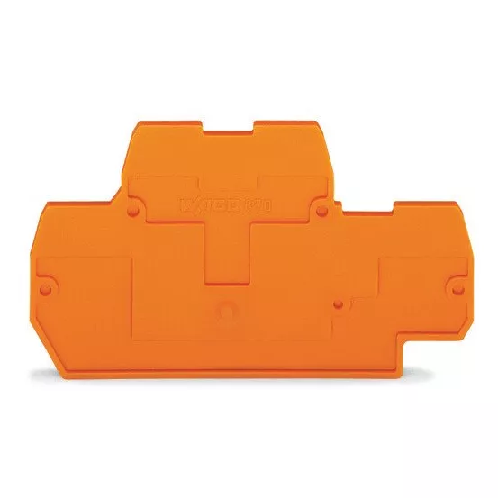 Plaque d\'extr�mit� et interm�diaire/ Orange / Epaisseur 2 mm / s�rie 870870-519