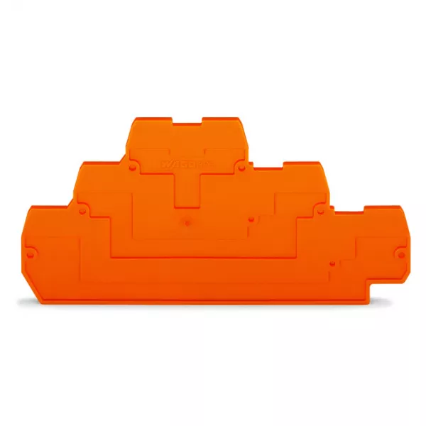 Plaque d\'extr�mit� et interm�diaire/ Orange / Epaisseur 2 mm / s�rie 870870-569