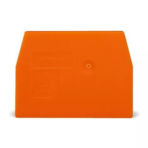 Plaque d\'extr�mit� et interm�diaire/ Orange / Epaisseur 2 mm / s�rie 870870-947