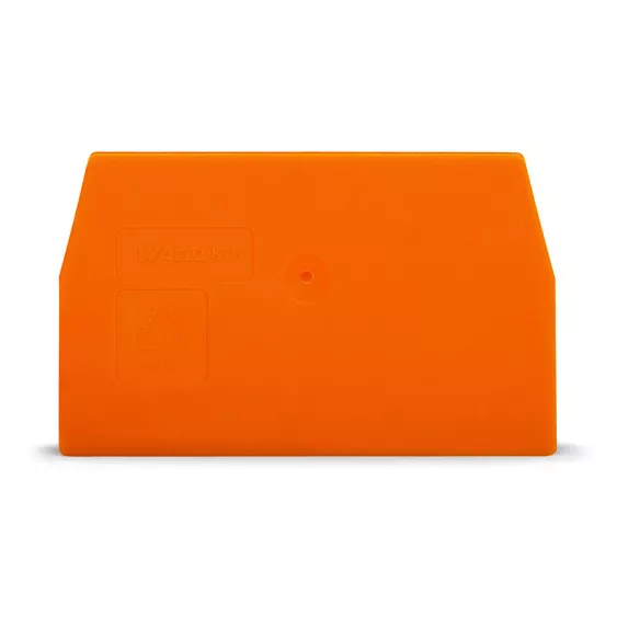 Plaque d\'extr�mit� et interm�diaire/ Orange / Epaisseur 2 mm / s�rie 870870-949