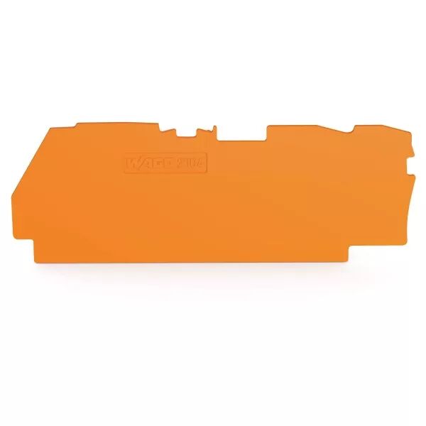 Plaque d\'extr�mit� et interm�diaire �paisseur 0,8 mm pour Bornes � 3 conducteurs (2104-1392)