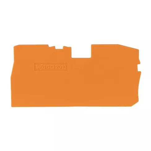Plaque d\'extr�mit� et interm�diaire �paisseur 1 mm, orange (2010-7192)