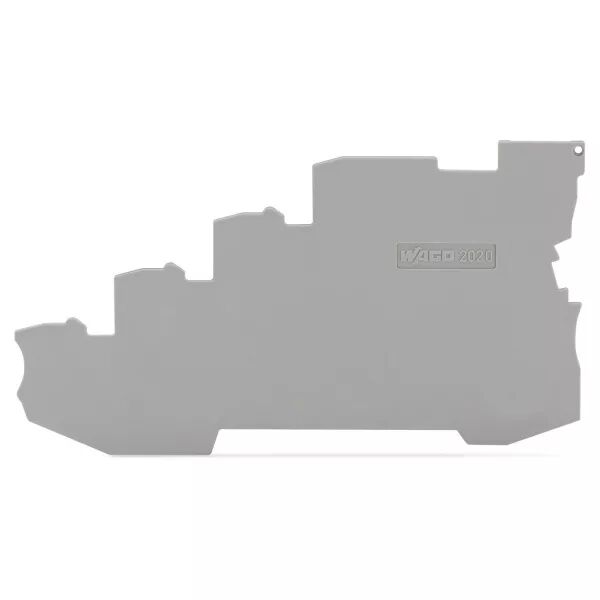 Plaque d\'extr�mit� et interm�diaire �paisseur 1 mm pour bornes � 4 conducteurs, (2020-5491)