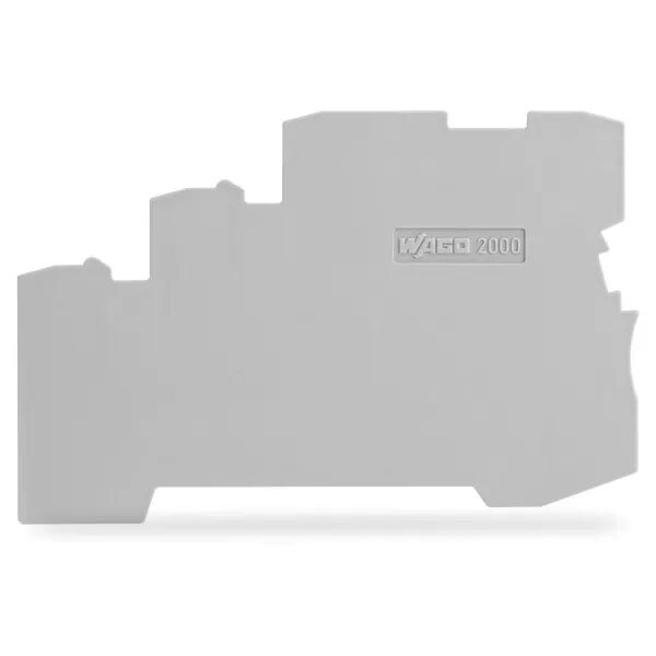 Plaque d\'extr�mit� et interm�diaire profil 3 conducteurs (2000-5391)