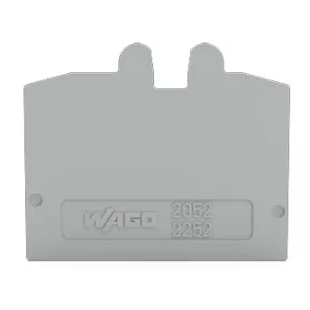 Plaque d\'extr�mit� gris (2052-1291)