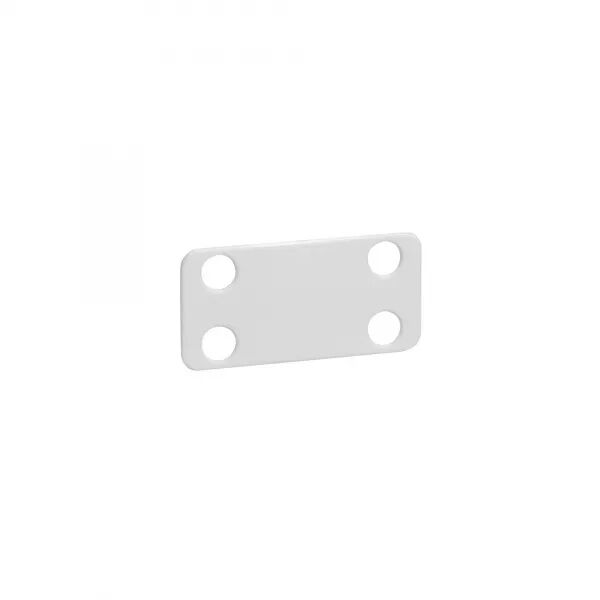 PLAQUE D\'IDENTIFICATION BLANCHE COLRING 38,5X19MM - COLLIERS LARGEUR 4,6MM MAXI