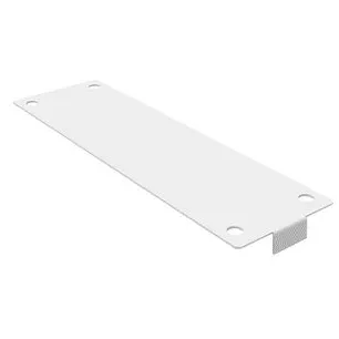 Plaque de couverture quadro+ pour fermer l\'espace entre 2 cellules p 450mm (FN946E)