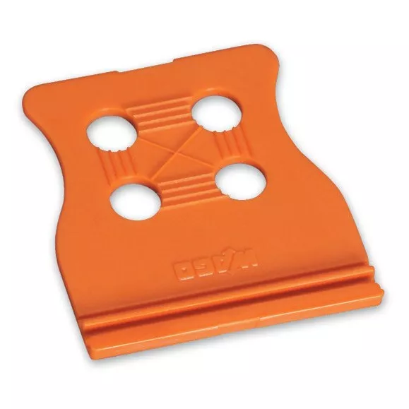 Plaque de d�charge 25 mm Orange734-229