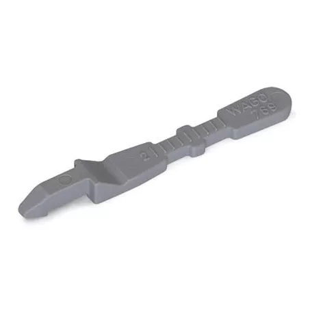 Plaque de d�charge de traction 1 p�le/ Gris769-410