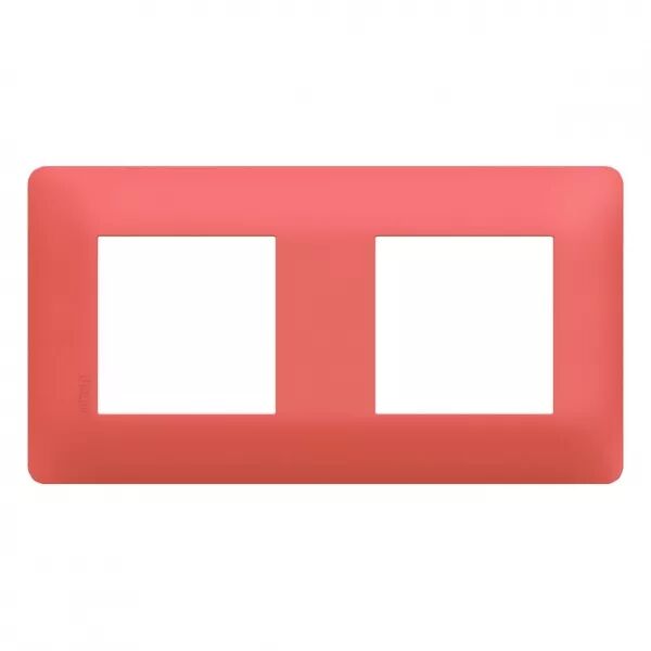 Plaque de finition Essensya 2 postes Coral (WE552)