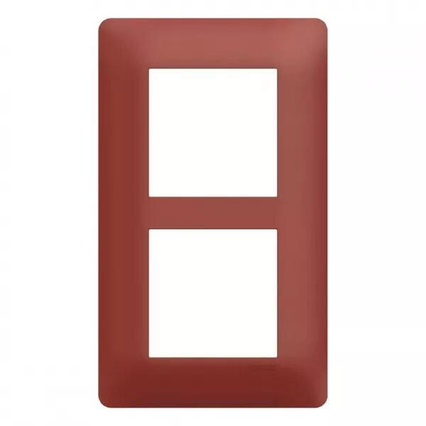 Plaque de finition Essensya 2 postes Sierra entraxe 57 mm (WE566)
