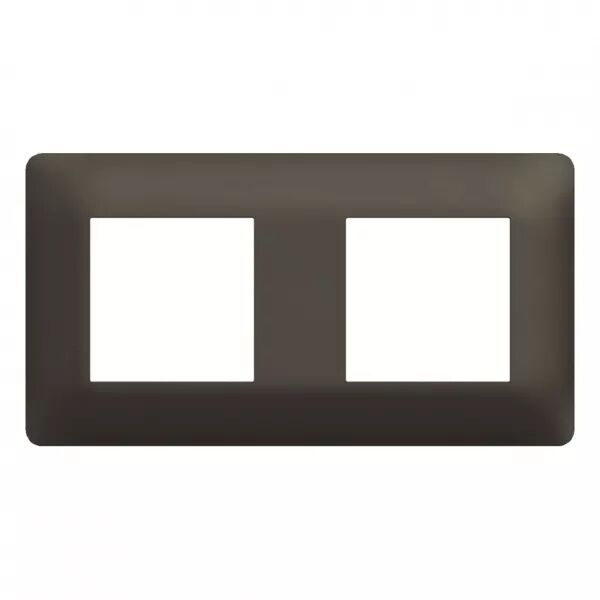 Plaque de finition Essensya 2 postes Terra (WE572)