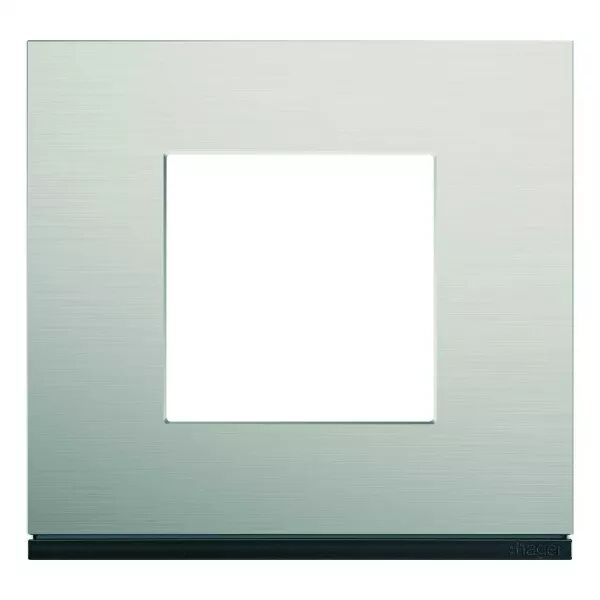 Plaque de finition Gallery 1 poste Antique alu (WXP4502)