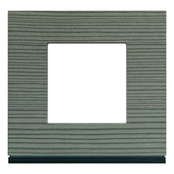 Plaque de finition Gallery 1 poste Grey wood (WXP4802)