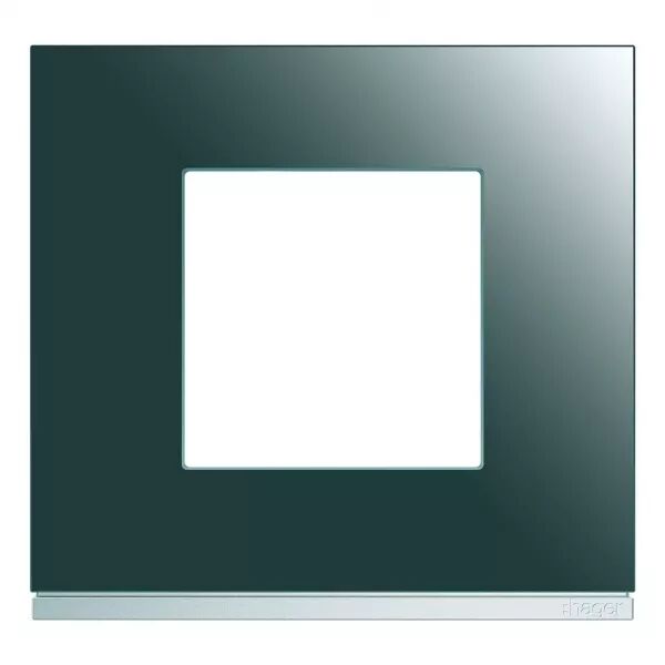 Plaque de finition Gallery 1 poste Mirror glass (WXP5002)