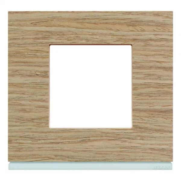 Plaque de finition Gallery 1 poste Oak wood (WXP4702)