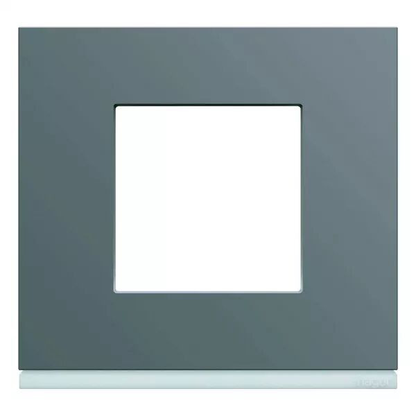 Plaque de finition Gallery 1 poste Taupe (WXP0902)