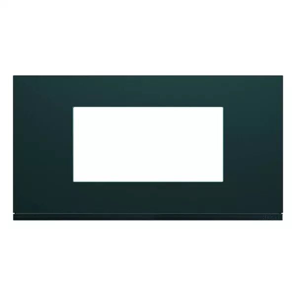 Plaque de finition Gallery 4 modules Anthracite entraxe 71 mm (WXP1004)
