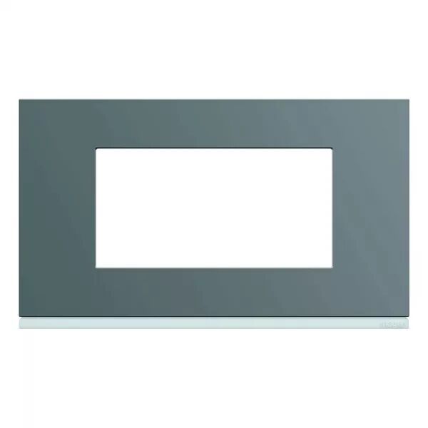 Plaque de finition Gallery 4 modules Taupe entraxe 57 mm (WXP0934)
