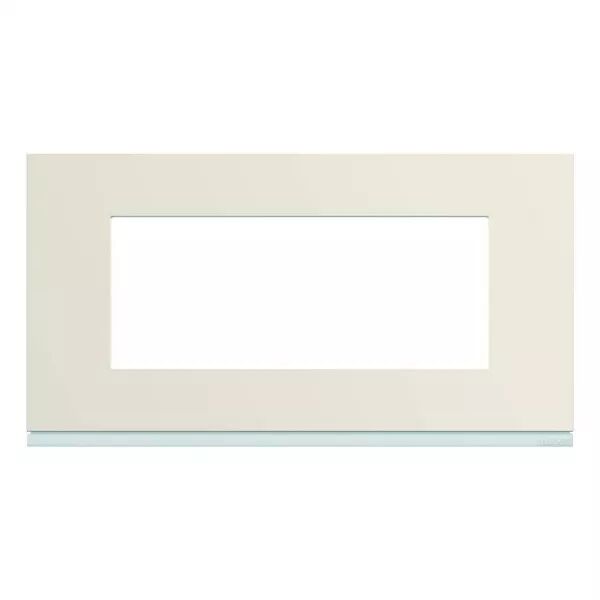 Plaque de finition Gallery 5 modules Dune entraxe 71 mm (WXP0305)