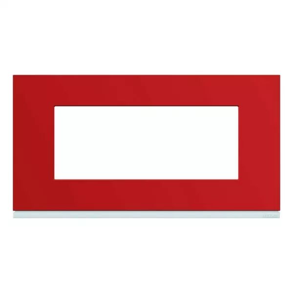 Plaque de finition Gallery 5 modules Eglantine entraxe 71 mm (WXP0605)
