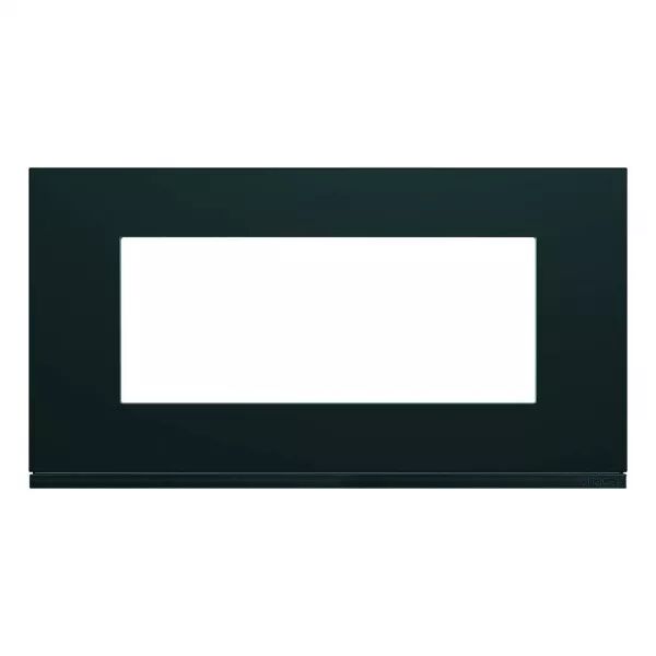 Plaque de finition Gallery 5 modules Nuit entraxe 71 mm (WXP0205)