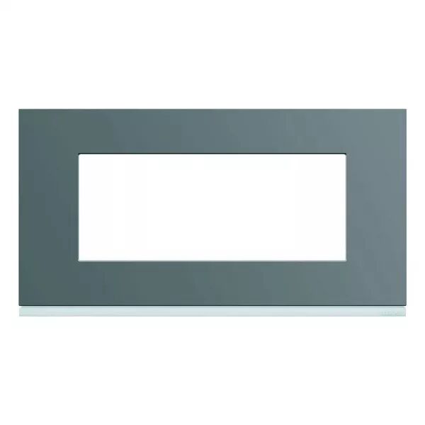 Plaque de finition Gallery 5 modules Taupe entraxe 71 mm (WXP0905)