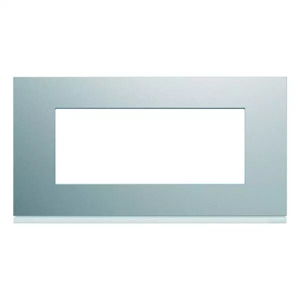 Plaque de finition Gallery 5 modules Titane entraxe 71 mm (WXP0105)