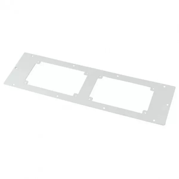 Plaque de fond, pour L=400mm, 1 ouverture pour flasques F3A (112915)