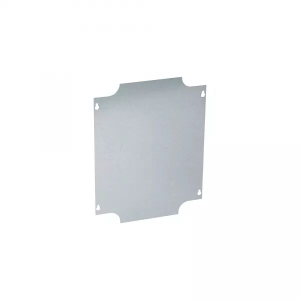 PLAQUE DE MONTAGE M�TAL �PAISSEUR 15/10 POUR BO�TIERS INDUSTRIELS 310X240MM
