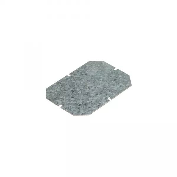 PLAQUE DE MONTAGE M�TAL �PAISSEUR 15/10E POUR BO�TIERS INDUSTRIELS 360X270MM