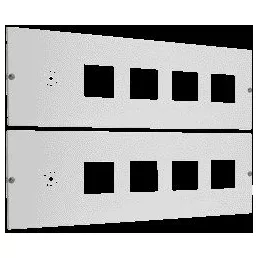 Plaque de montage,quadro.evo,pleine,front,200x600mm (UC301)