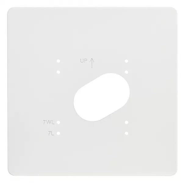 PLAQUE DE PROPRET� BLANCHE POUR GT1C7L ET GT1C7WL AVEC EMPLACEMENTS REP�R�S