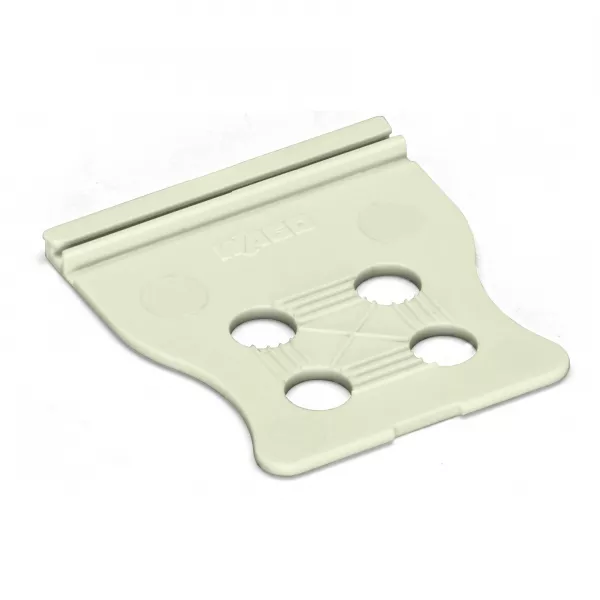 Plaque dech.de tract.55mm/gris-clair734-426