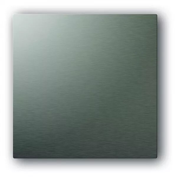 PLAQUE DESIGN POUR LA GRILLE FIXE COLORLINE� D 80 OU D 125 MM - TITANE