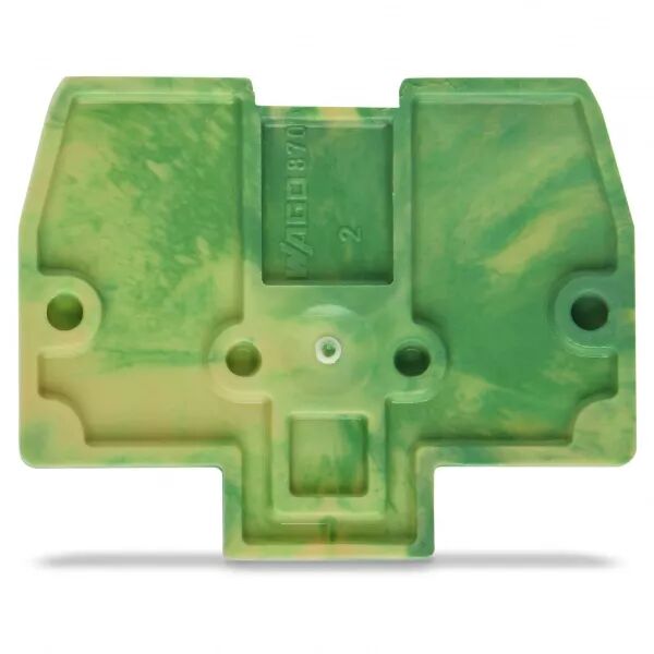 Plaque extremite 2c vert-jaune870-926