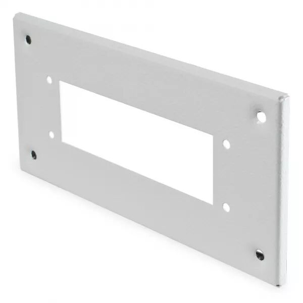 PLAQUE F204 AVEC D�COUPE POUR SYST�ME D\'INSERTION IP65 (1 D�COUPE)