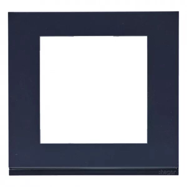 Plaque gallery plastique pour thermostat KNX WKT510 et WKT511 gallery anthracite (WXP1009)