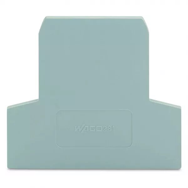 Plaque interm�diaire et d\'extr�mit� / Gris (281-311)