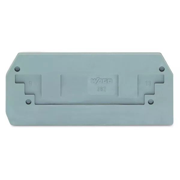 Plaque interm�diaire et d\'extr�mit� / Gris (282-325)