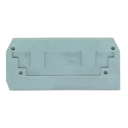 Plaque interm�diaire et d\'extr�mit� / Gris (284-325)
