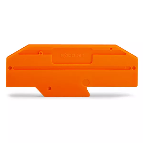 Plaque interm�diaire et d\'extr�mit� / Orange (282-333)