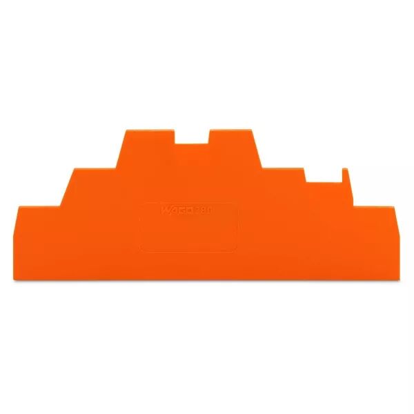 Plaque interm�diaire et d\'extr�mit� / Orange, Epaisseur 1,1 mm (280-336)