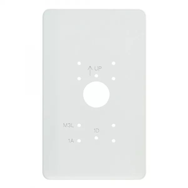 PLAQUE PROPRET� BLANCHE, �TROITE POUR GT1D, GT1A ET GT1M3L, EMPLACEMENTS REP�R�S