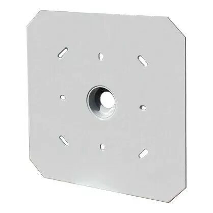 Plaque support 100x100mm app saillie pour isolation par l\'ext�rieur