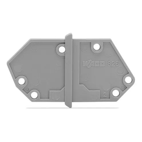 Plaque terminale / Gris826-158