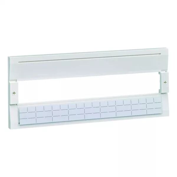 Plastron modualire pour coffret vega 18 modules hauteur 1 rang�e (VZ008VB)