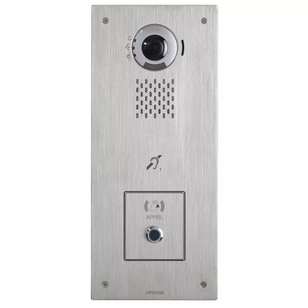 PLAT. VID. IP ENC. INOX, 1BP SANS CONTACT,SIP & ONVIF, PICTOS, S. VOCALE & B. M.