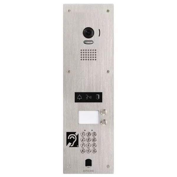 PLAT. VID�O INOX ENC. 2BP, CLAVIER, TROU VIGIK+, PICTO, SYNTH�SE & B. MAGN�TIQUE