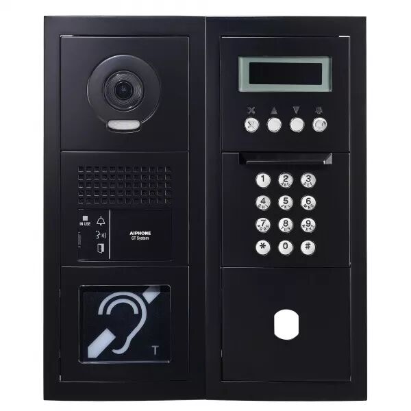 PLAT. VID�O MODULAIRE, D�FILEMENT, BOUCLE MAGN�TIQUE, PERC�E VIGIK+, NOIRE SATIN